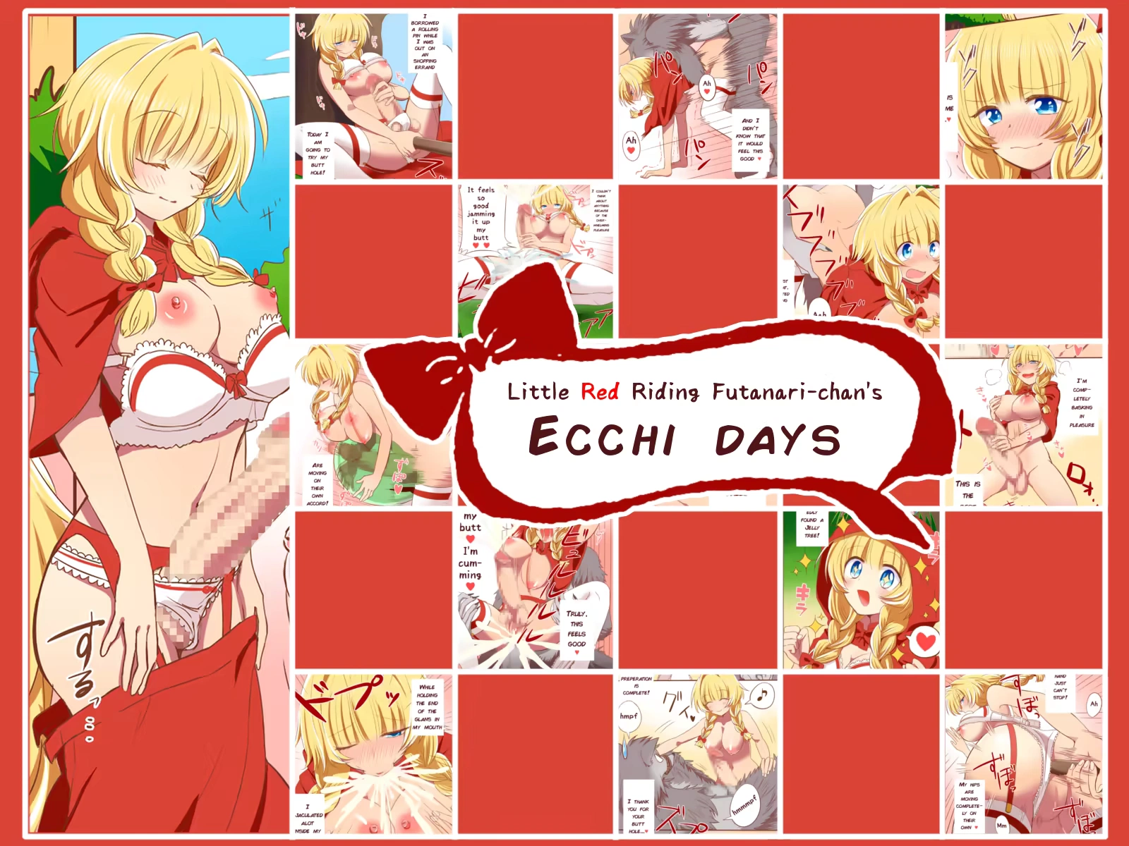 Futanari Akazukin-chan no Ecchi na Hibi