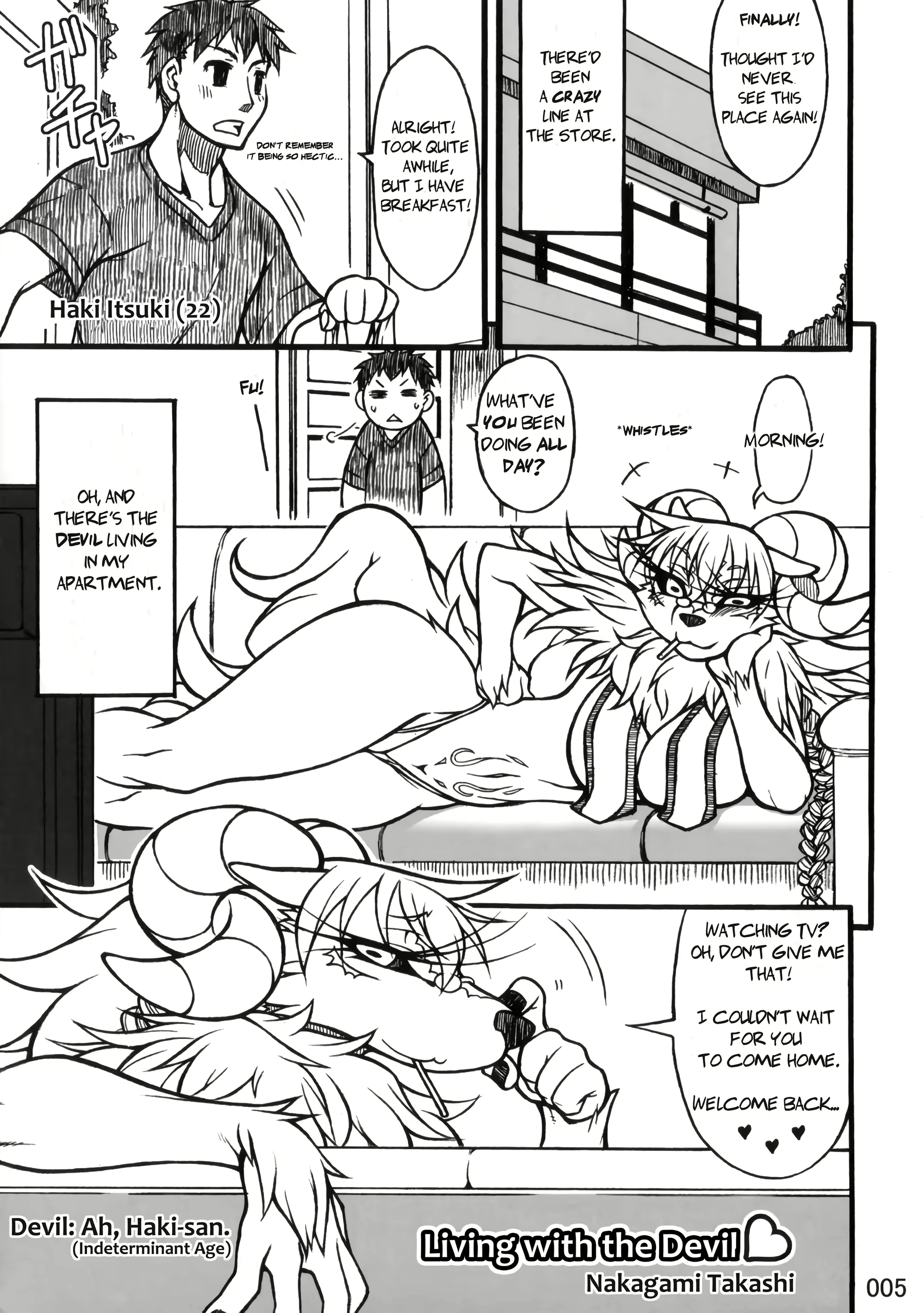 Doukyo Akuma | Living with the Devil (decensored)