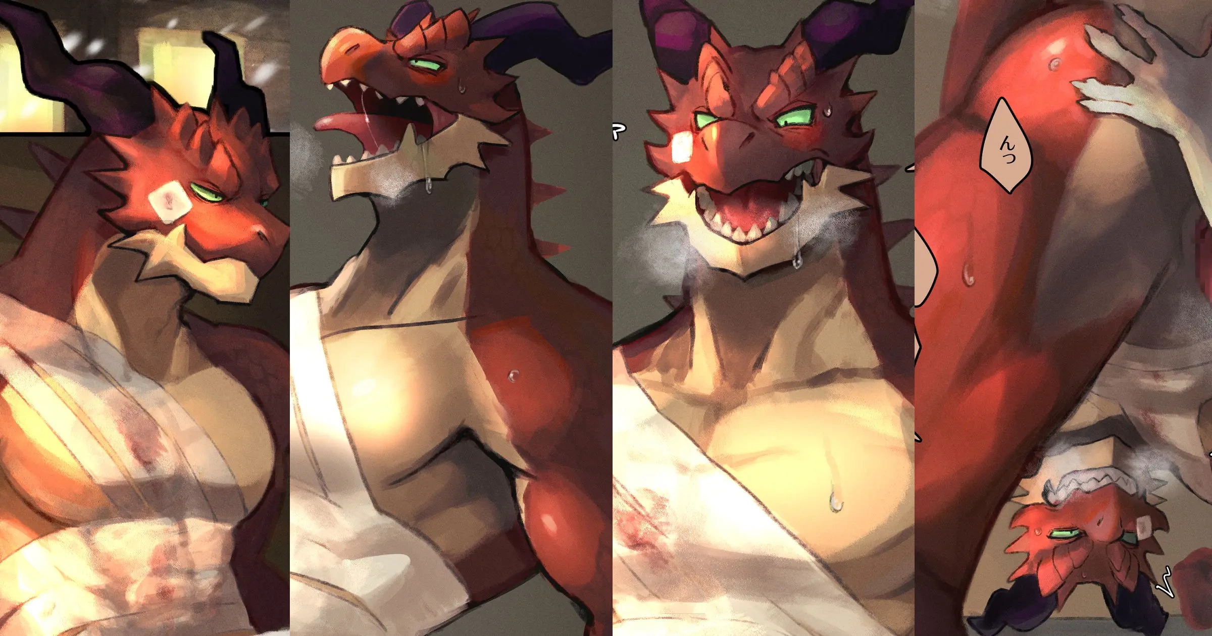 Dragon-san is willing to do anything to pay back a favor