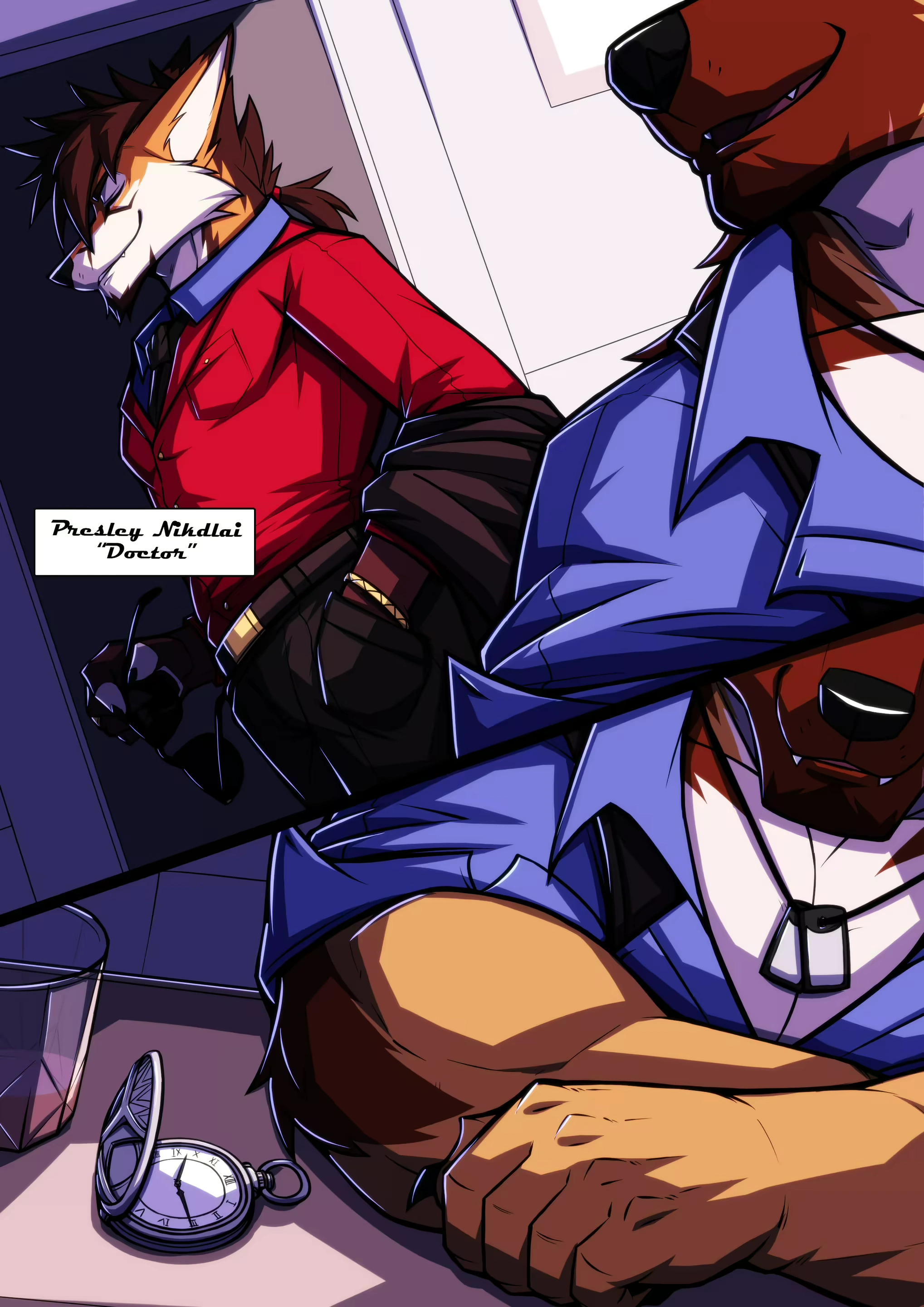 December 2021 Short Comic - page 1 by Drks
