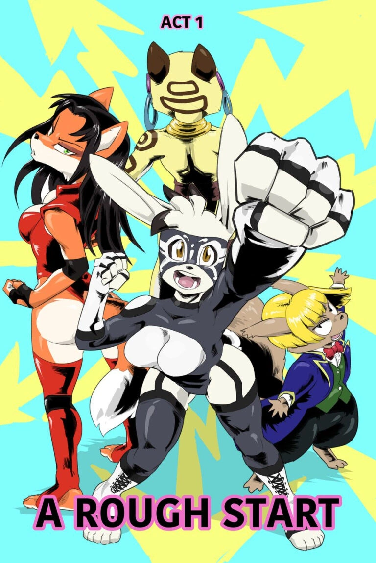 Furry Fight Chronicles 1-4 - page 1 by Daigaijin