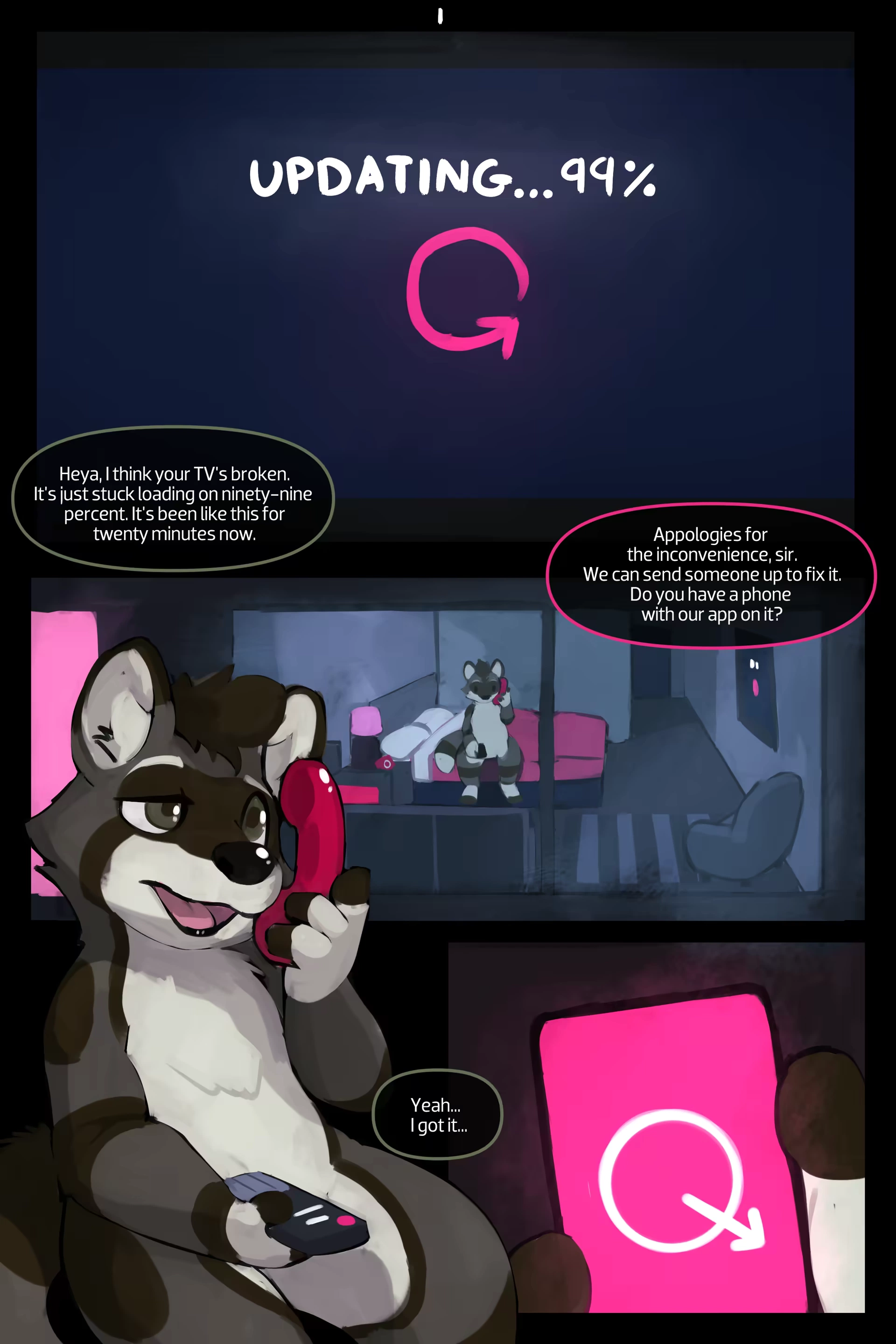 Hotel Room Service - page 1 by Morshmarter