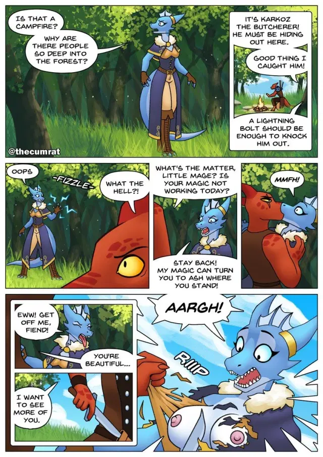 Defeated Princess