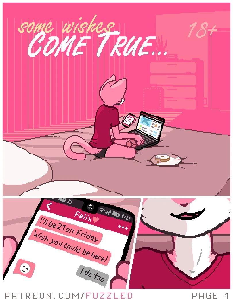 Some Wishes Come True - page 1 by Fuzzledfur