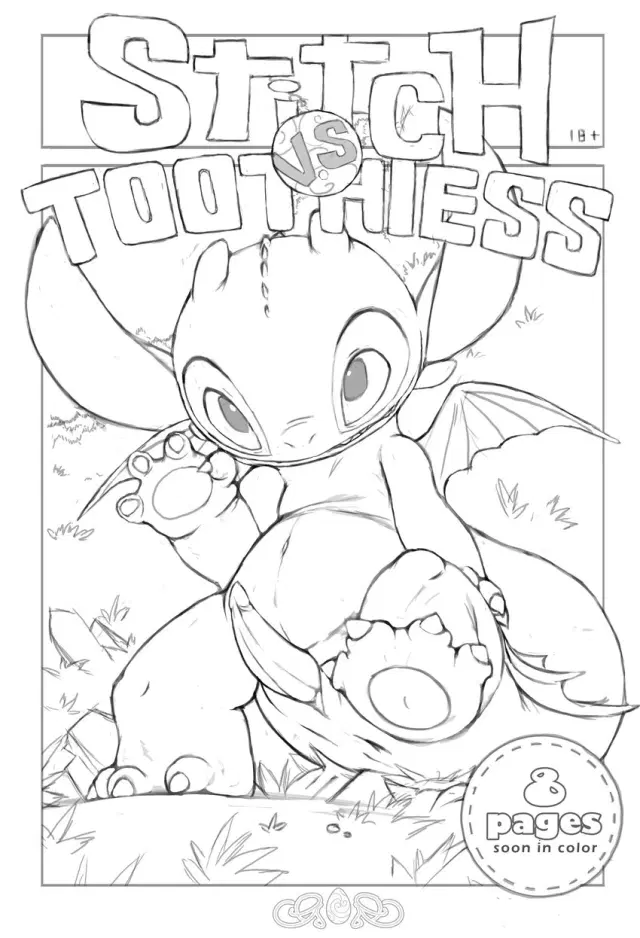 Stitch Vs Toothless