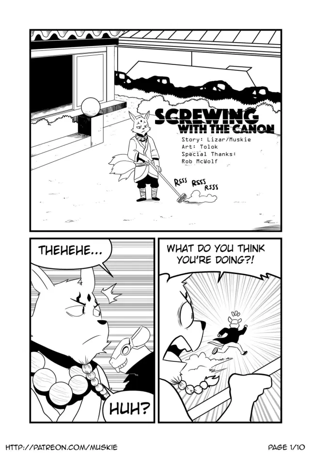 Screwing With Canon