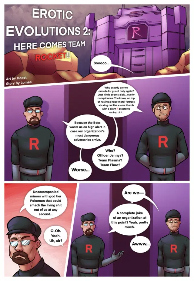 Erotic Evolutions 2 – Here Comes Team Rocket