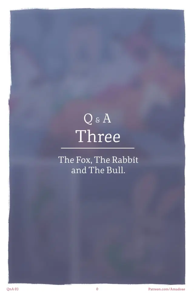 Qna 3 – The Fox the Rabbit and the Bull