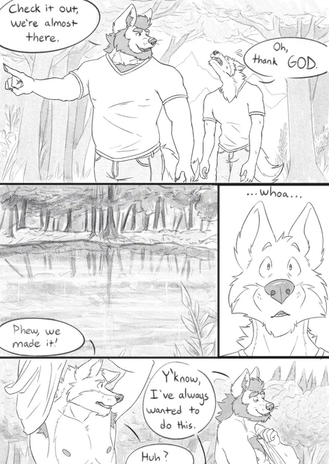 Dad's Spontaneous Skinny-Dipping Surprise