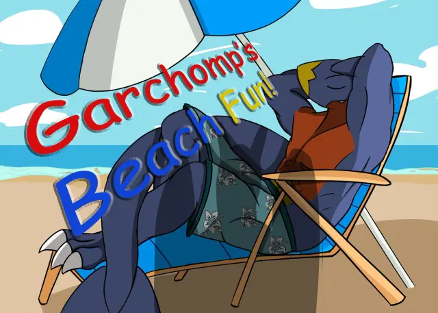 Garchomp's Beach Fun