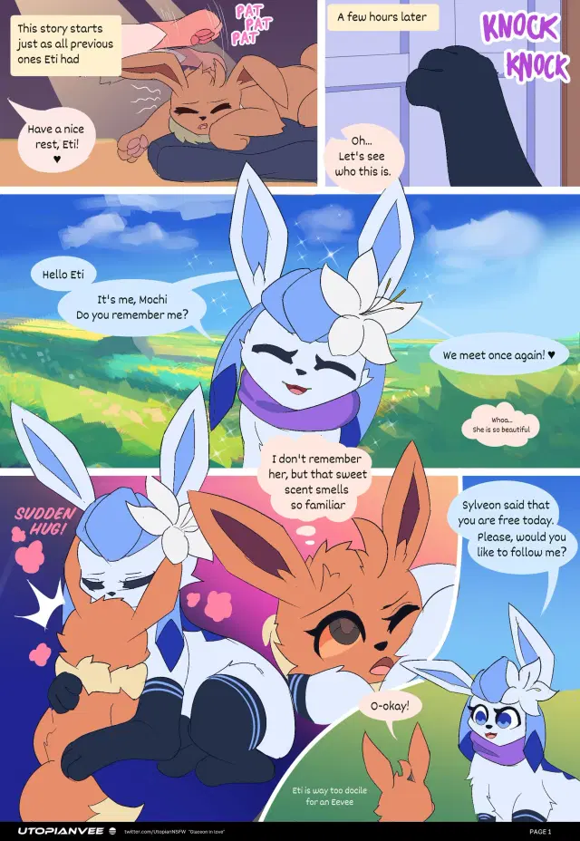 Glaceon in Love