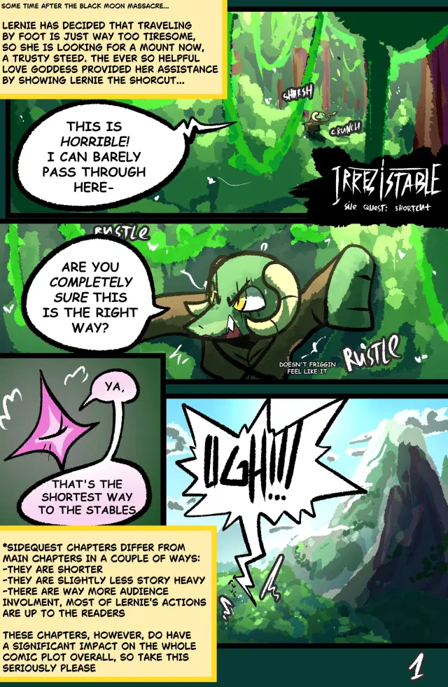 IRRESISTABLE - Side Quest: Shortcut