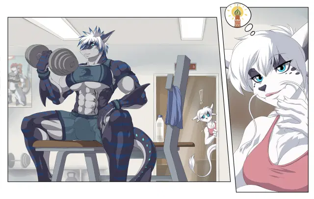 Nhala's Sharky Gym Workout