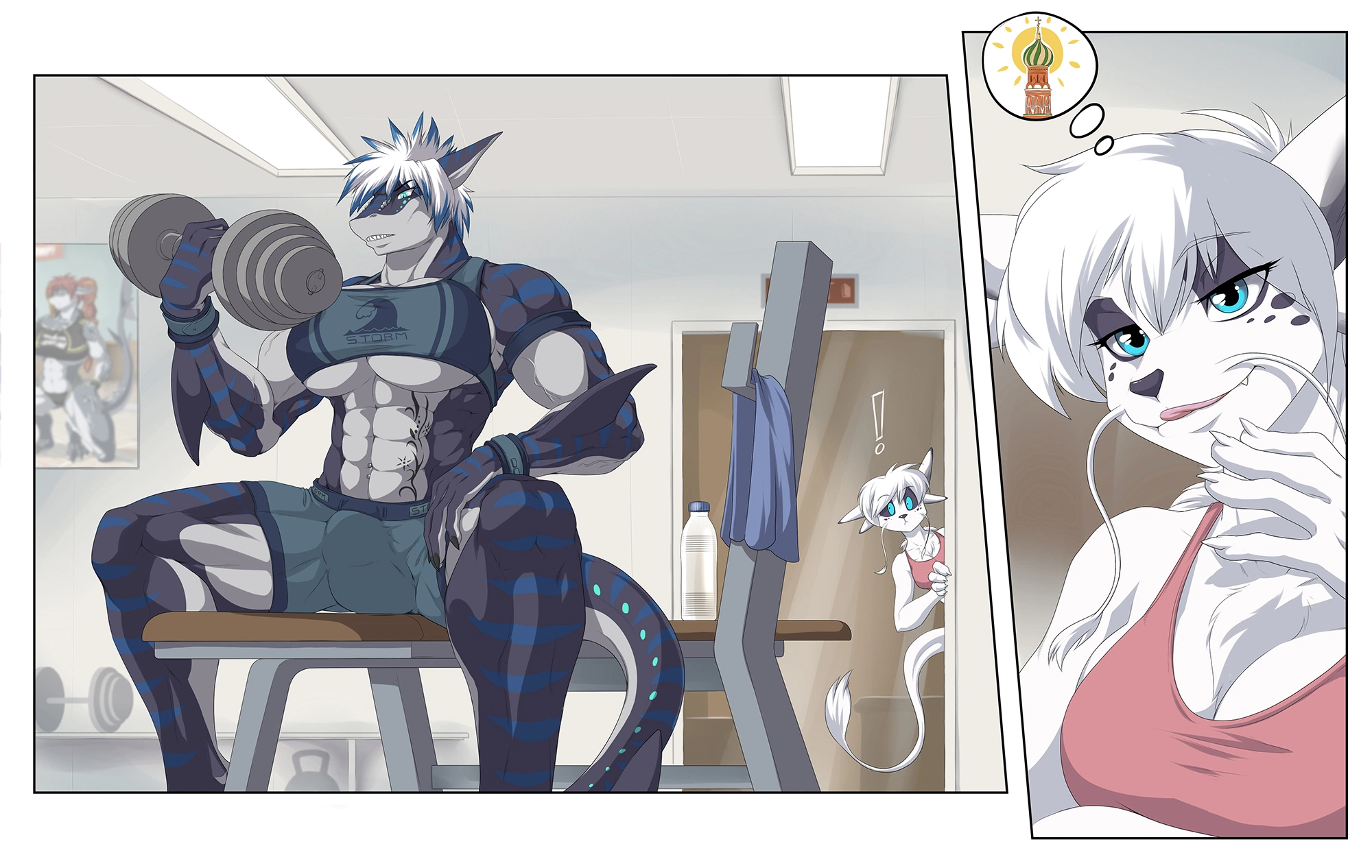 Nhala's Sharky Gym Workout