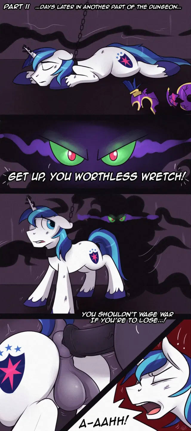 Sombra Captures Shining Armor