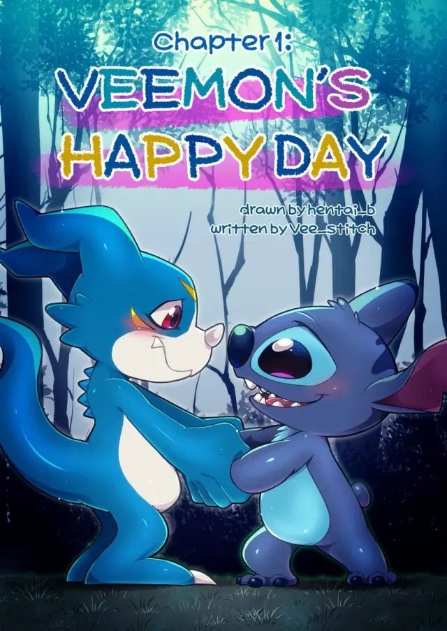 Veemon's Happy Day (Hentai_b)