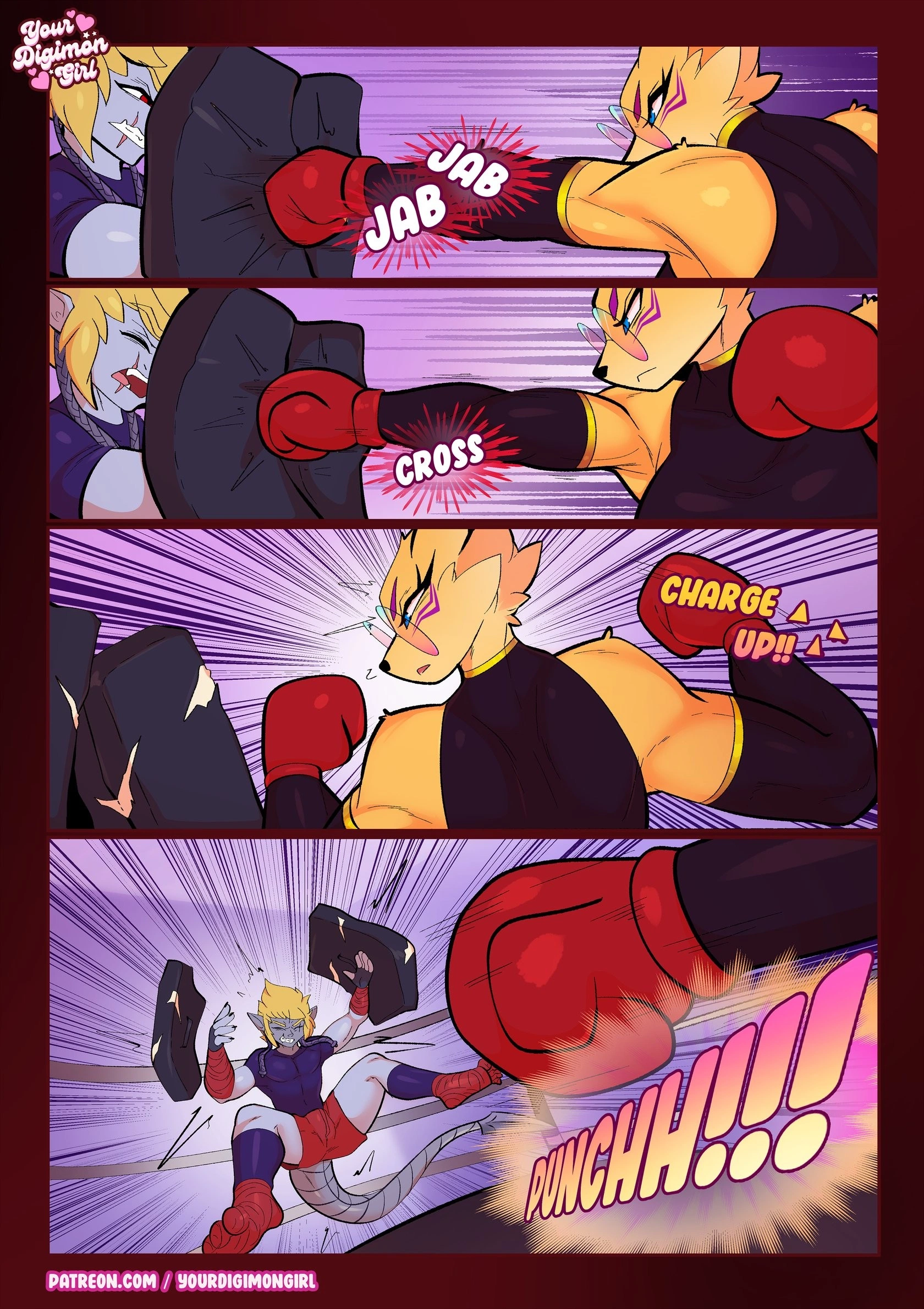 Box Routine - page 1 by Yourdigimongirl