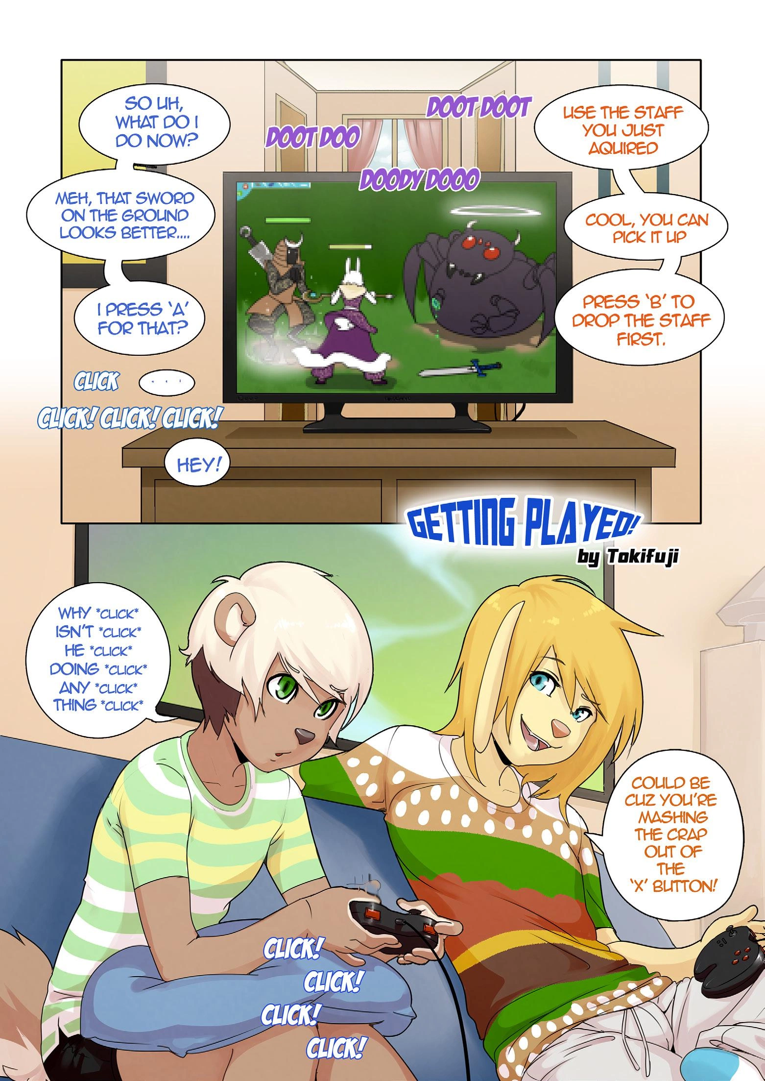 Getting Played - page 1 by Tokifuji
