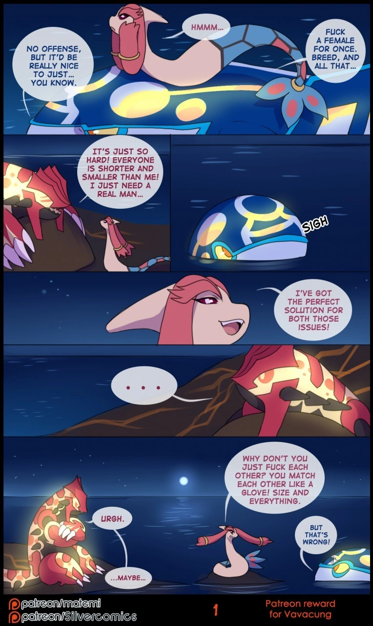 Groundon X Kyorge - page 1 by Matemi