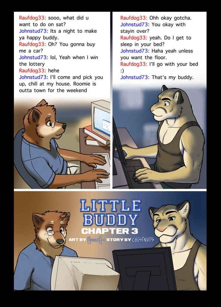 Little Buddy - Chapter 3 - page 1 by Meesh