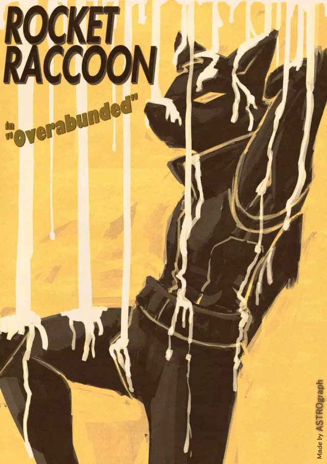 Rocket Raccoon in "Overabunded"