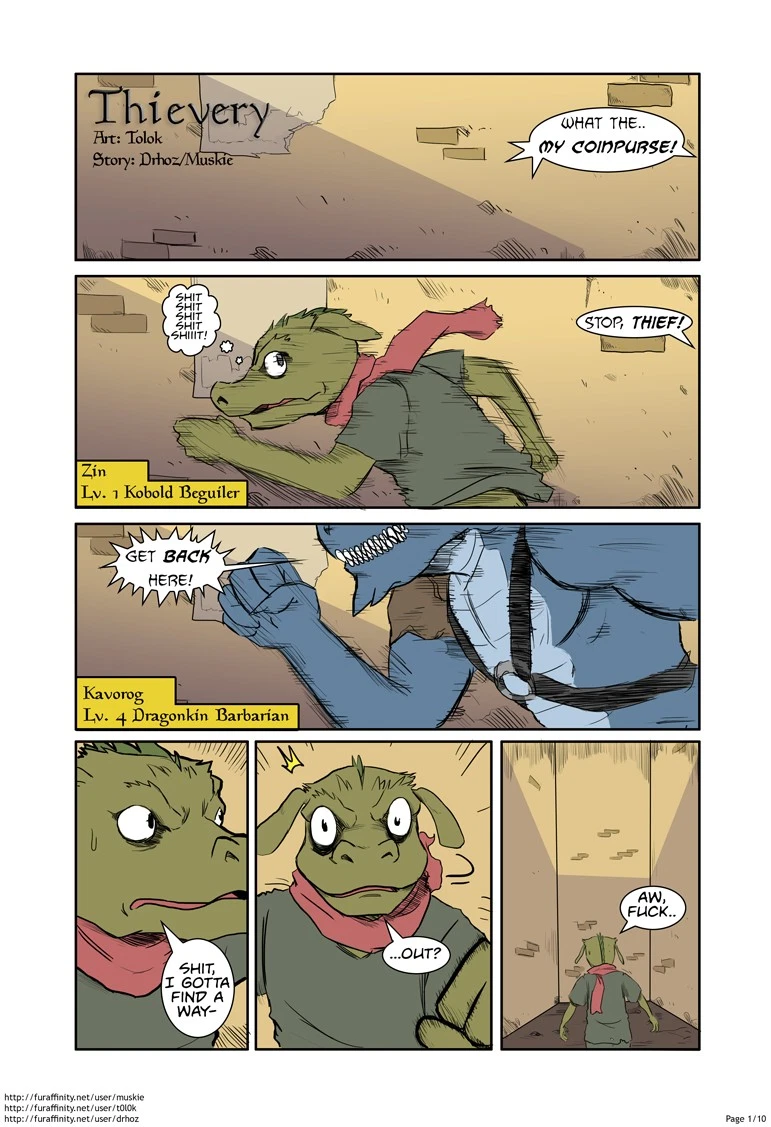 Thievery (Ch 1)