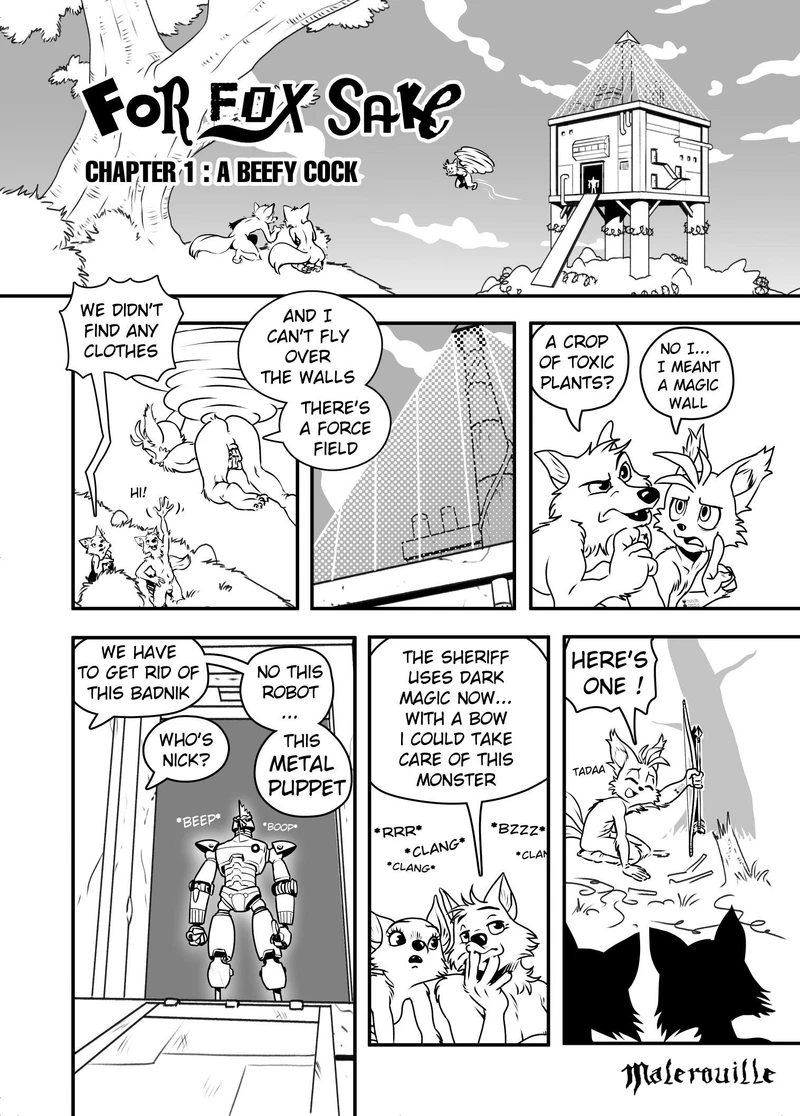 For Fox Sake - Chapter 1, A Beefy Cock